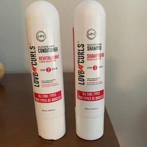 LUS Love Ur Curls shampoo and conditioner